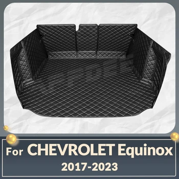 Автоматический коврик для багажника с полным покрытием для Chevrolet Equinox 2017-2023 22 21 20 19 18 Автомобильный коврик для багажника Аксессуары для защиты интерьера