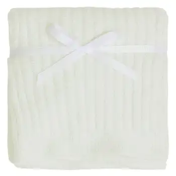 Мягкое уютное одеяло из вискозы для маленьких мальчиков или девочек, цвет слоновой кости