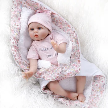 Милая кукла Bebe Reborn Для Малышей 55 см, Мягкие силиконовые куклы Reborn Baby, Мягкое Тело, Реалистичные Рождественские подарки для девочек, Кукла-игрушка Для детей