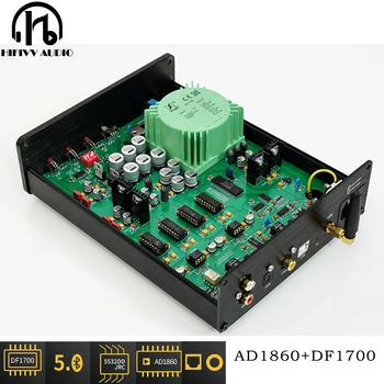 Bluetooth 5,0 PCM56 AD1860 DF1700 Аудио Декодер DAC Для домашней Усилительной системы HiFi С Волоконно-оптическим и коаксиальным входом USB