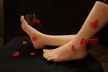 Лучшее новое поступление, силиконовый реалистичный манекен для ног, модель манекена для ног, производитель В Гуанчжоу