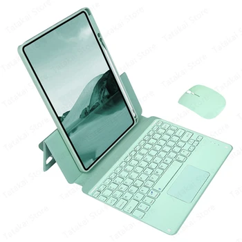 Чехол для iPad 10-го поколения A2696 A2757 A2777 Чехол с Клавиатурой для Funda iPad 10-го поколения Touchpad Keyboard Case 2022
