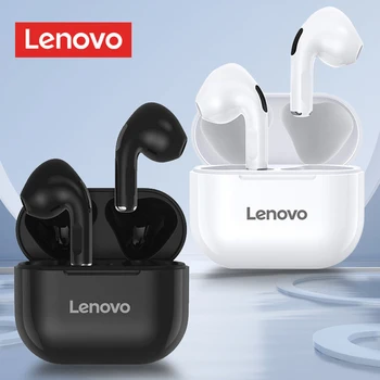 Беспроводные наушники Lenovo LP40 Bluetooth-Наушники С Зарядным Чехлом, Встроенный Микрофон, Водонепроницаемые Наушники Для iOS/Android