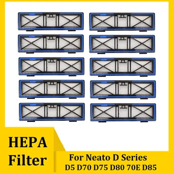 Замена моющегося HEPA-фильтра 10шт для Neato Botvac Connected серии D D5 D70 D75 D80 70E D85