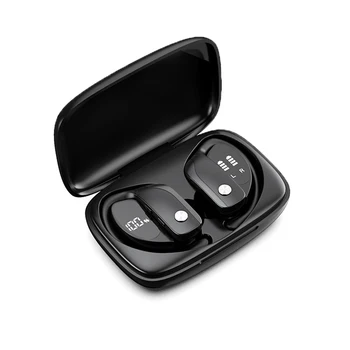 Bluetooth-наушники True Wireless Earbuds ушные крючки спортивные гарнитуры TWS Bass игровые наушники с микрофоном IPX5 водонепроницаемые