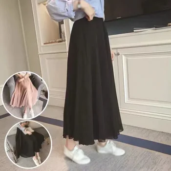 Новая шифоновая юбка, модная женская юбка