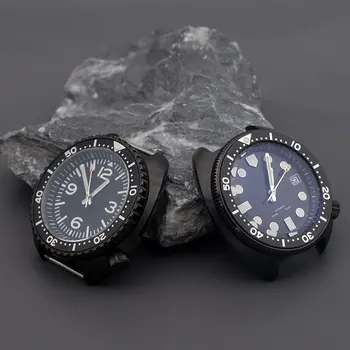 SKX6105 Часы с черепашьим ушком Япония NH35A Сапфировое стекло Из нержавеющей стали Для дайвинга Мужские автоматические часы водонепроницаемость 200 м