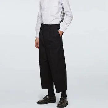 Мужские брюки Haren, весенне-осенние новые японские простые модные популярные повседневные брюки большого размера Nine Points