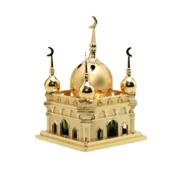 Мусульманский сплав, Мечеть, Духи, украшение дома, модель исламского здания, религиозный подарок