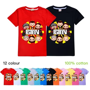 Новые детские футболки FGTEEV, Хлопковый пуловер для мальчиков и девочек, Модная детская одежда, Летние топы, повседневные футболки Унисекс