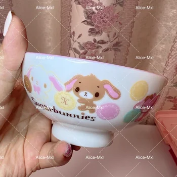 Сахарные кролики Керамическая чаша с рисунком Аниме 