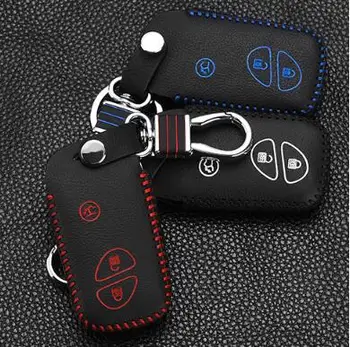 Чехол для автомобильных ключей из натуральной кожи, кошелек для Lexus ES GX IS LS SC, 3 Кнопки, Сменный держатель для ключей