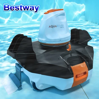 Bestway 58622 Flowclear AquaRover Автономный робот для чистки бассейнов, долговечный перезаряжаемый экологически чистый робот для бассейнов с плоским дном