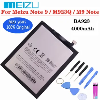 2023 Года Meizu 100% Оригинальный Аккумулятор BA923 Для Meizu Note 9/M9 Note M923Q M923H 4000 мАч Телефон Высококачественный Аккумулятор + Инструменты