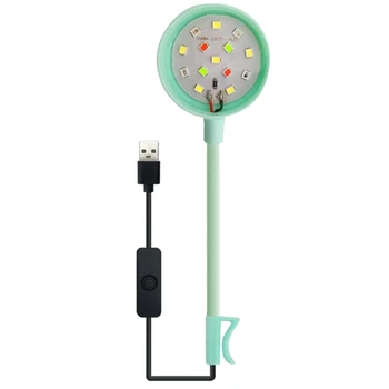 Светодиодная лампа Small Fish со светодиодной подсветкой USB, поворотный ландшафтный светильник