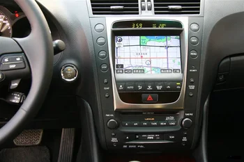 Для LEXUS GS Автомобильный GPS навигатор DVD-плеер Стерео Спутниковая навигация Головное Устройство Мультимедийная Магнитола IPS