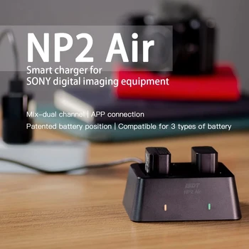 ISDT NP2 Air 25W Mix-Двухканальное зарядное устройство для цифрового видеооборудования SONY NP-BX1, NP-FZ100, NP-FW50, Аккумулятор