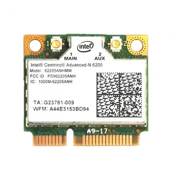 Новая Беспроводная Сетевая карта для Intel Advanced-N 6205 62205ANHMW 6205AGN Wifi карта Half MINI PCIE 300 Мбит/с 2,4 Г/5 ГГц