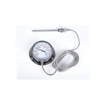 Термометр температуры осевого давления 0-200 градусов Цельсия С обрезной диафрагмой