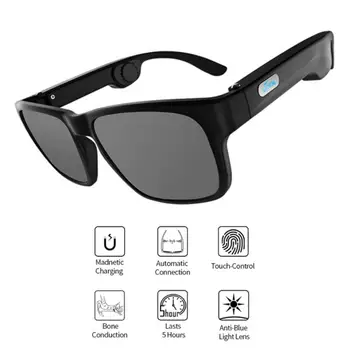 Умные Велосипедные Очки Bluetooth-гарнитура, Поляризованные Очки G3, Очки с костной проводимостью, Спортивные солнцезащитные очки TWS, очки для наушников
